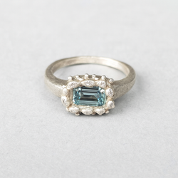 Alternative - Silver & Moissanite Solitaire Ring