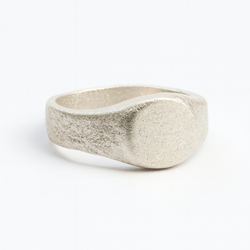 Jane - Sterling silver signet ring