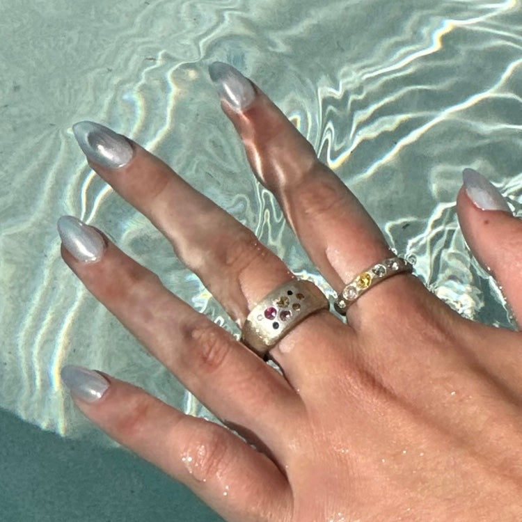 Pink Rings for Women, Resin Ring Pink, Resin Jewelry Ring, Unique Rings for Her, Unique Rings for Her, Unique Jewelry for Women, Armenian