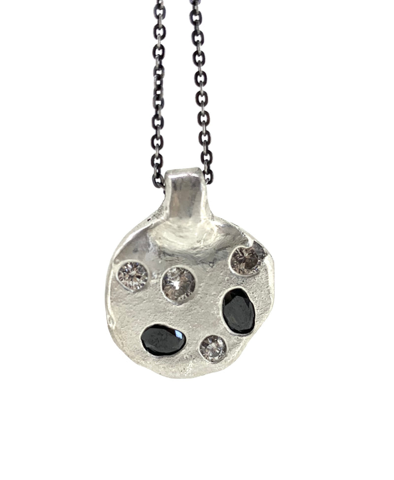Greatness - Sterling silver and gemstone pendant necklace