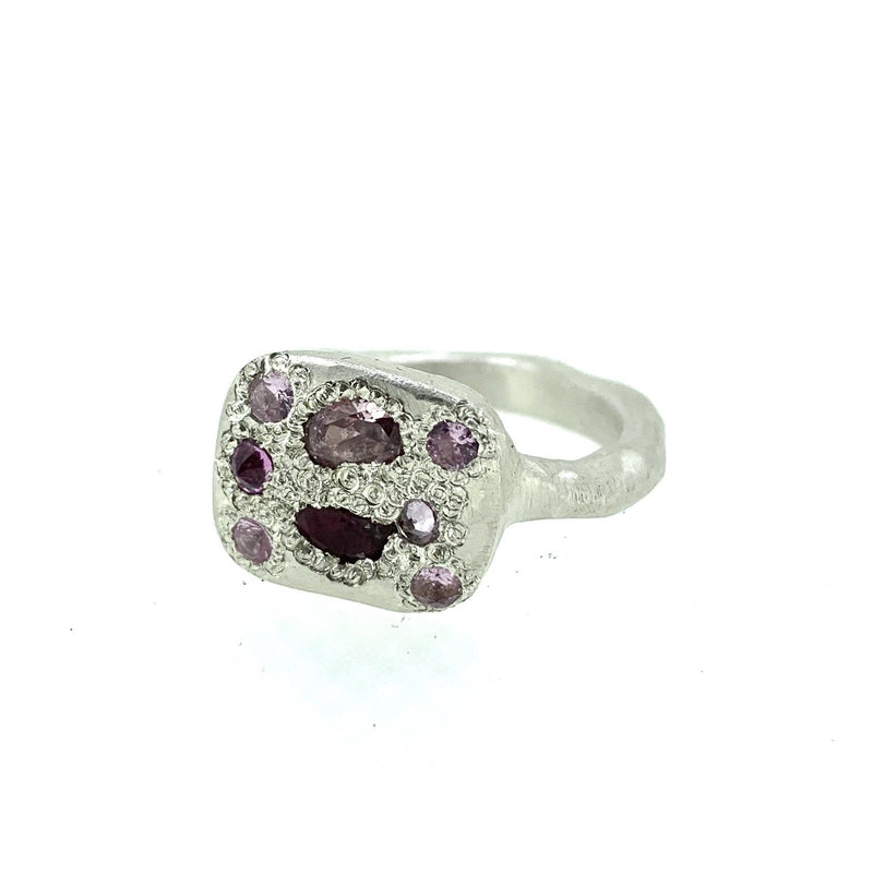 Tranquil - Sterling silver and gemstone ring