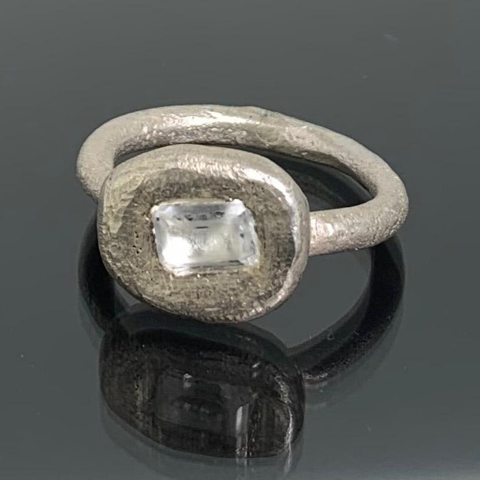 Goodness - Sterling silver and tourmaline ring